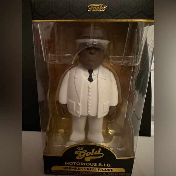 Funko Pop! Vinyl Gold: Notorious B.I.G - White Suit 12" - Picture 3 of 3
